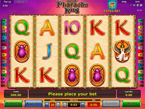 Игровой автомат Pharaohs Ring играть на сайте vavada
